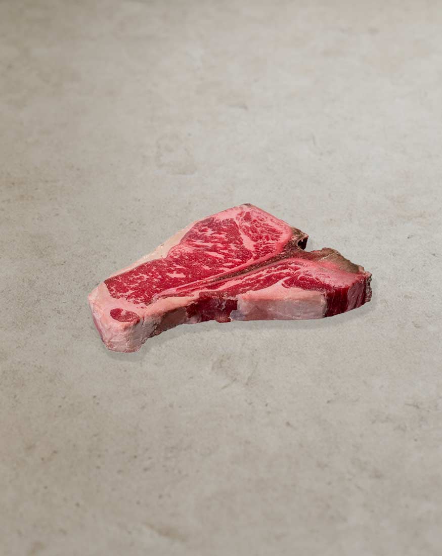 T-Bone-Steak-Creekstone-Farms-USA T-Bone Steak Creekstone Farms USA mit Filet- und Roastbeef-Anteil