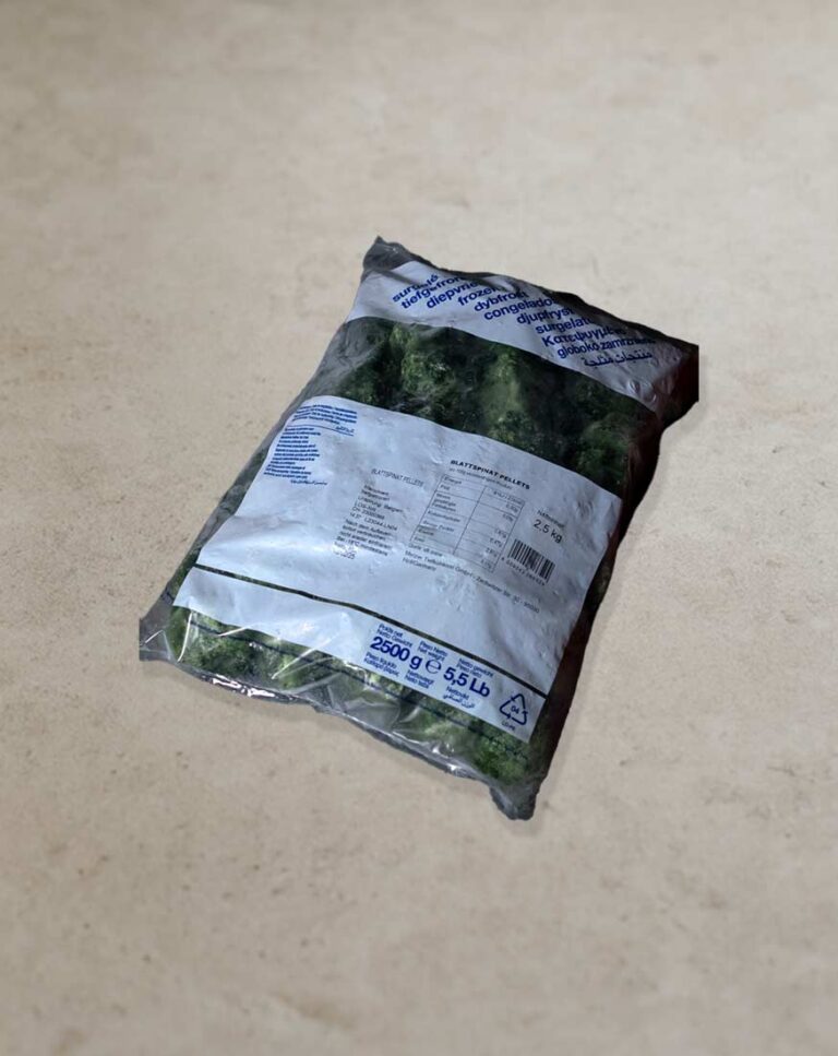 Blattspinat Pellets für Gastronomie und professionelle Küche