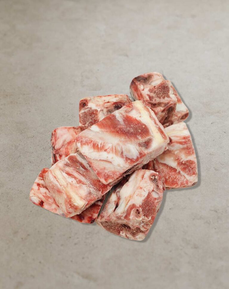 Markknochen vom Rind mit aromatischem Knochenmark