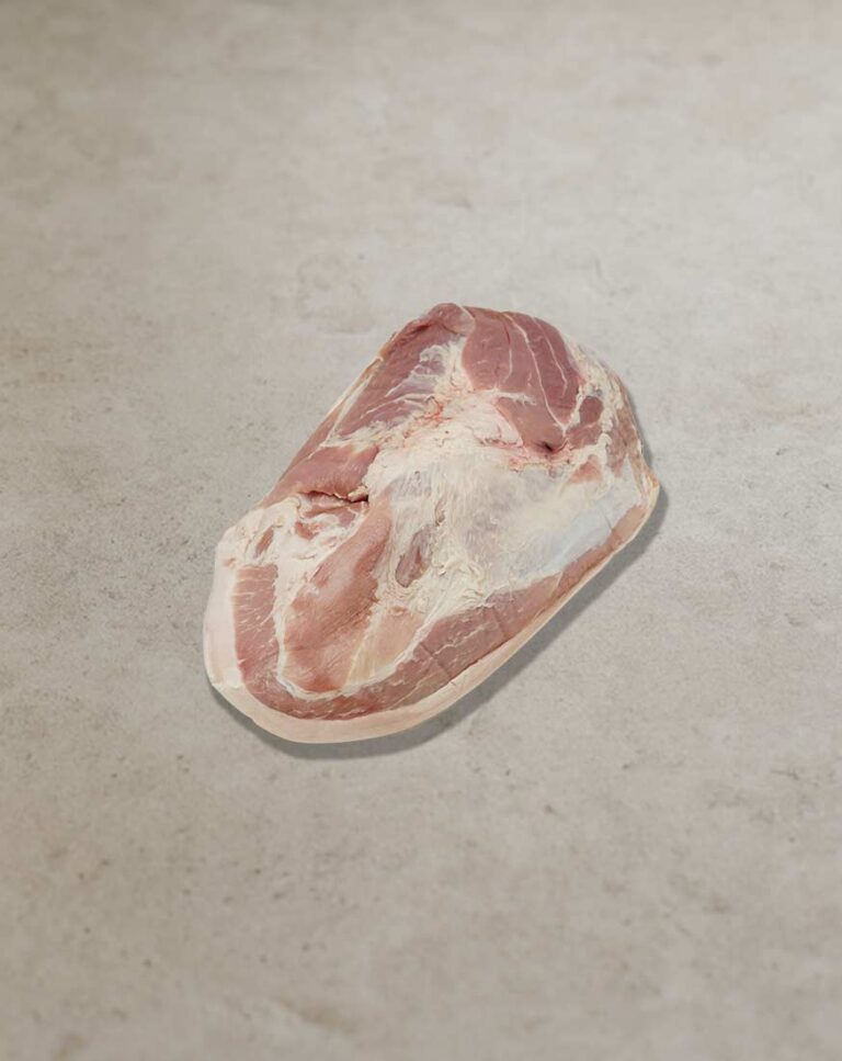 Rohe Schweineunterschale vom Landschwein
