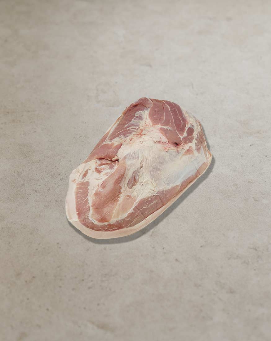 Michalski-Schweineunterschale-vom-Landschwein Rohe Schweineunterschale vom Landschwein