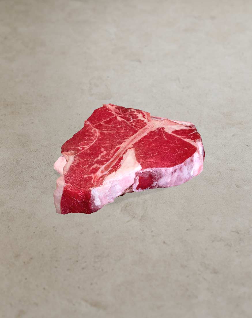 Porterhouse-Steak-vom-Rind-aus-der-EU Porterhouse Steak vom Rind aus der EU mit Filet- und Roastbeef-Anteil